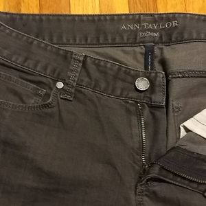 Ann Taylor Denim, 6, Gray, Modern Boot